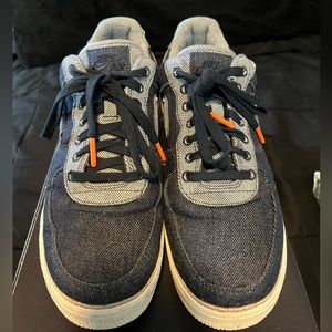 Nike Air Force 1’ 07 prm raw indigo denim shoes